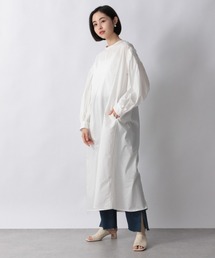 LOWRYS FARM | ソデピンタックワンピース　959381(ワンピース)