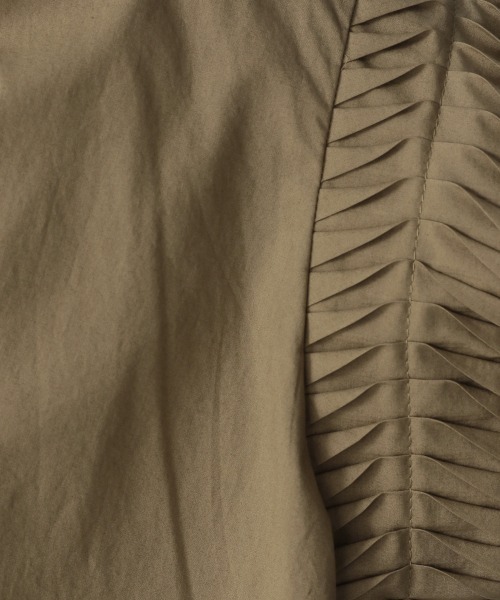 LOWRYS FARM（ローリーズファーム）の「ソデピンタックワンピース　959381（ワンピース・レディース・オフホワイト/ブラック/ダークブラウン/パープル・FREE）」の10枚目の写真