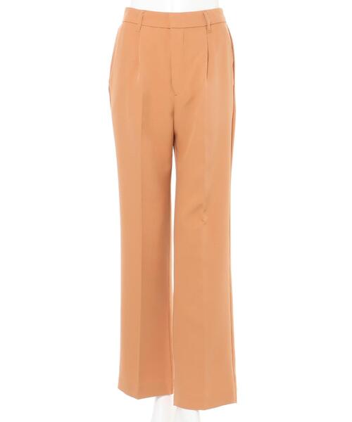 INGNI（イング）の「セミフレアセンタープレスパンツ（その他パンツ・レディース・ブラック/レッド/グリーン/オレンジ/アイボリー/ブラウン/ボルドー/イエロー/ピンク/パープル/ライトベージュ/グリーン系/ライトグリーン/イエロー系5/ピンク系/オレンジ系1/アイボリー系/ライトカーキ・FREE）」の19枚目の写真