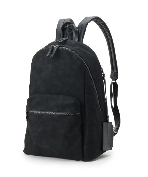 BASECONTROL（ベースコントロール）の「◆スウェードタッチｘスムースレザータッチ デイパック リュックサック（バックパック/リュック・メンズ・チャコールグレー/ブラック・99）」の11枚目の写真