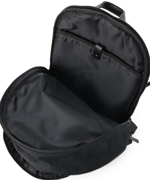 BASECONTROL（ベースコントロール）の「◆スウェードタッチｘスムースレザータッチ デイパック リュックサック（バックパック/リュック・メンズ・チャコールグレー/ブラック・99）」の7枚目の写真