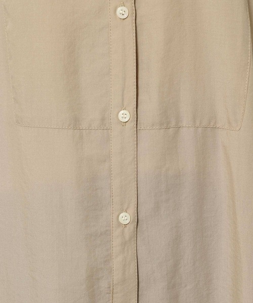 LAKOLE(ラコレ)の「バックプリーツブロードワンピース / 216484(シャツワンピース・レディース・ブラック/ベージュ/オレンジ・SMALL/MEDIUM)」の13枚目の写真