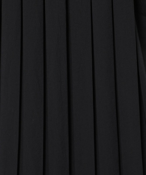 LAKOLE(ラコレ)の「バックプリーツブロードワンピース / 216484(シャツワンピース・レディース・ブラック/ベージュ/オレンジ・SMALL/MEDIUM)」の8枚目の写真