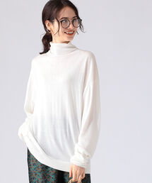 B:MING by BEAMS | B:MING by BEAMS / オーバーサイズ タートルニット 21AW-R(ニット/セーター)
