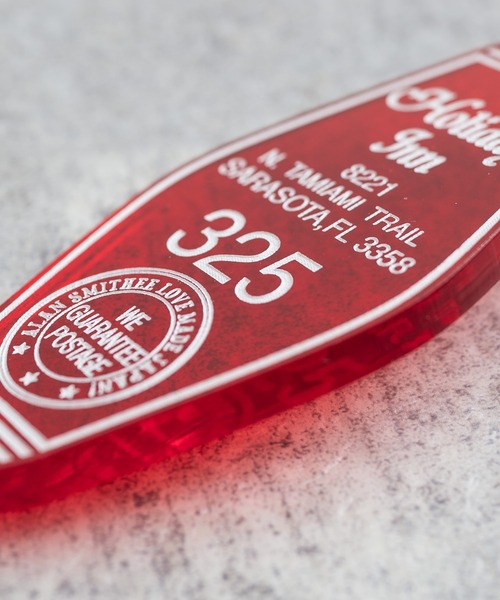 Rocky Monroe(ロッキーモンロー)の「日本製 アクリルホテルキーリング ACRYLIC HOTEL KEY HOLDER(325) AW-1298-2(キーホルダー・メンズ・ブラック/レッド/ブルー/グリーン/クリアブラック/クリア・ONESIZE)」の14枚目の写真
