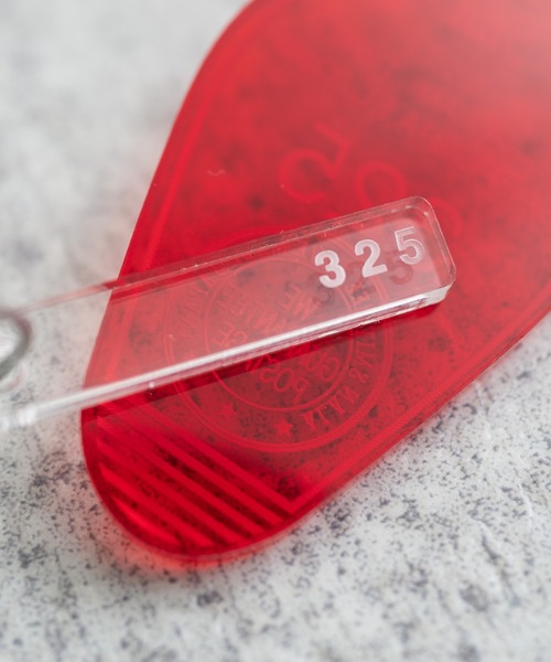 Rocky Monroe(ロッキーモンロー)の「日本製 アクリルホテルキーリング ACRYLIC HOTEL KEY HOLDER(325) AW-1298-2(キーホルダー・メンズ・ブラック/レッド/ブルー/グリーン/クリアブラック/クリア・ONESIZE)」の9枚目の写真