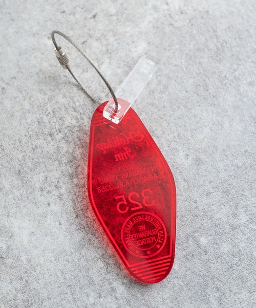 Rocky Monroe(ロッキーモンロー)の「日本製 アクリルホテルキーリング ACRYLIC HOTEL KEY HOLDER(325) AW-1298-2(キーホルダー・メンズ・ブラック/レッド/ブルー/グリーン/クリアブラック/クリア・ONESIZE)」の12枚目の写真