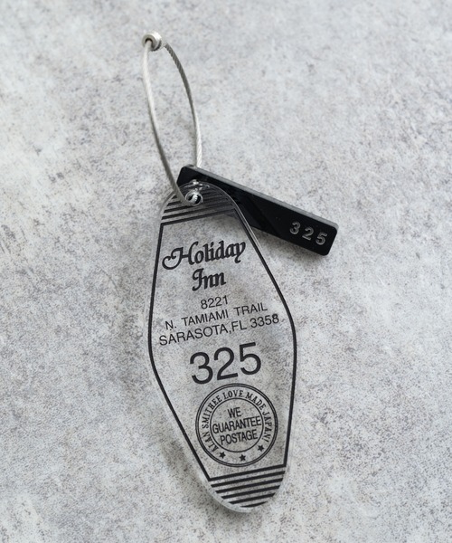 Rocky Monroe(ロッキーモンロー)の「日本製 アクリルホテルキーリング ACRYLIC HOTEL KEY HOLDER(325) AW-1298-2(キーホルダー・メンズ・ブラック/レッド/ブルー/グリーン/クリアブラック/クリア・ONESIZE)」の10枚目の写真