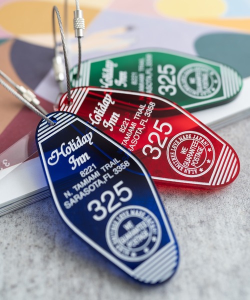 Rocky Monroe(ロッキーモンロー)の「日本製 アクリルホテルキーリング ACRYLIC HOTEL KEY HOLDER(325) AW-1298-2(キーホルダー・メンズ・ブラック/レッド/ブルー/グリーン/クリアブラック/クリア・ONESIZE)」の15枚目の写真