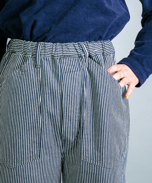 OMNIGOD womens / オムニゴッド] ヒッコリーストライプ PW