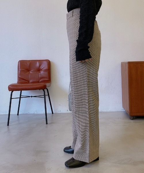 VANNIE U（ヴァニーユー）の「チドリチェックパンツ（その他パンツ・レディース・ブラウン/イエロー/グリーン・FREE）」の21枚目の写真