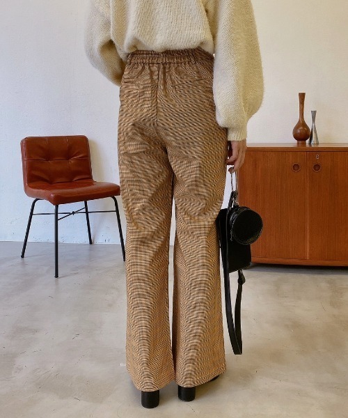 VANNIE U（ヴァニーユー）の「チドリチェックパンツ（その他パンツ・レディース・ブラウン/イエロー/グリーン・FREE）」の11枚目の写真