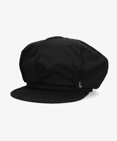 arth（アース）の「arth Melton Tuck Casquette（キャスケット・メンズ・ブラック/ネイビー/ブラウン・58cm/60cm）」の5枚目の写真