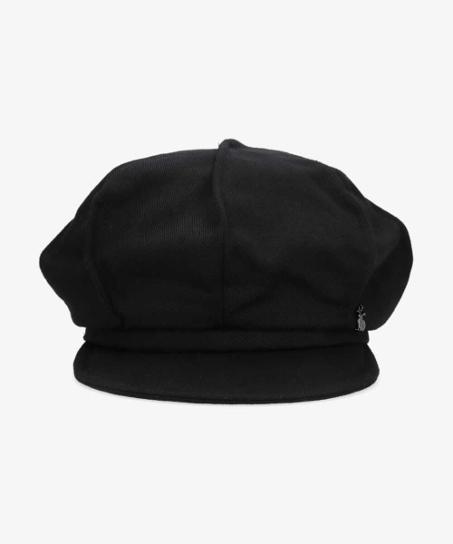 arth（アース）の「arth Melton Tuck Casquette（キャスケット・メンズ・ブラック/ネイビー/ブラウン・58cm/60cm）」の4枚目の写真