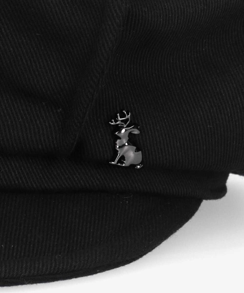 arth（アース）の「arth Melton Tuck Casquette（キャスケット・メンズ・ブラック/ネイビー/ブラウン・58cm/60cm）」の11枚目の写真