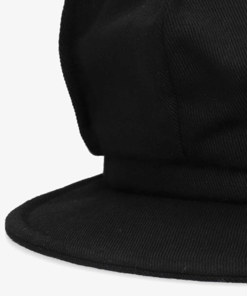 arth（アース）の「arth Melton Tuck Casquette（キャスケット・メンズ・ブラック/ネイビー/ブラウン・58cm/60cm）」の10枚目の写真
