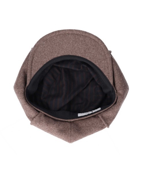 arth（アース）の「arth Melton Tuck Casquette（キャスケット・メンズ・ブラック/ネイビー/ブラウン・58cm/60cm）」の18枚目の写真
