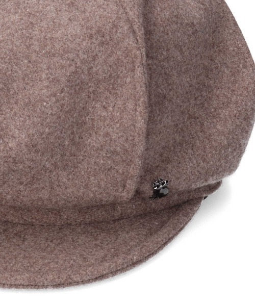 arth（アース）の「arth Melton Tuck Casquette（キャスケット・メンズ・ブラック/ネイビー/ブラウン・58cm/60cm）」の17枚目の写真