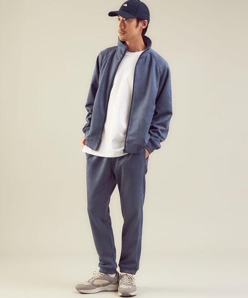 green label relaxing（グリーンレーベルリラクシング）の「＜Livelihood（ライブリフッド）＞スエードライク イージーパンツ -ウォッシャブル-（スウェットパンツ・メンズ・ナチュラル/ネイビー/グレー・M/XS/L/XL/S/XXL）」の8枚目の写真