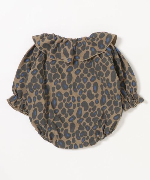 HOGAN RANCH WEAR（ホーガンランチウエア）の「ソウガラビッグフリルカラーボディシャツ（70～80cm）（ロンパース・キッズ・アイボリー/レッド/ベージュ・70/80）」の4枚目の写真