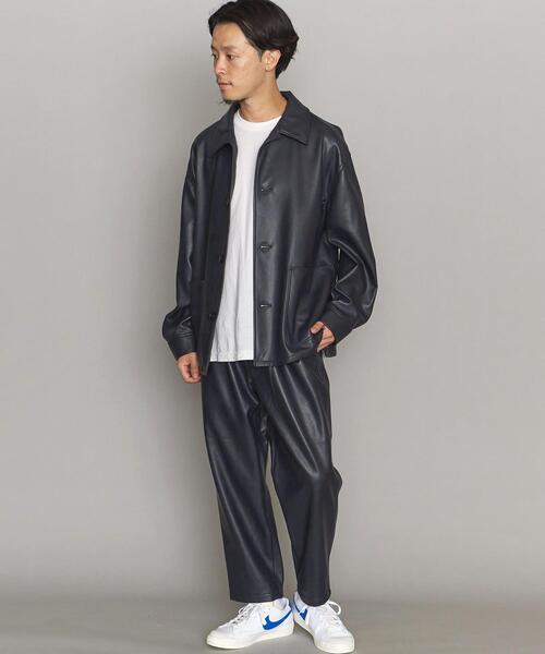 BEAUTY&YOUTH UNITED ARROWS（ビューティーアンドユースユナイテッドアローズ）の「BY FAUX/LAMB イージー オッド パンツ（その他パンツ・メンズ・ブラック/ネイビー・S/M/L/XL）」の10枚目の写真