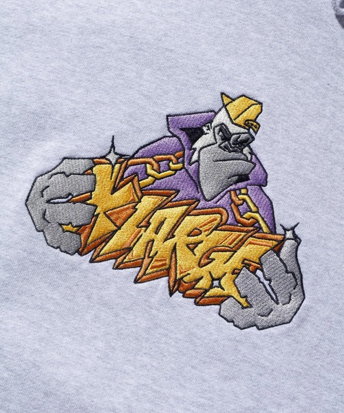 XLARGE（エクストララージ）の「LOGO CHAIN PULLOVER HOODED SWEAT（パーカー・メンズ・ブラック/アッシュ/グリーン・XL/L/S/M）」の8枚目の写真