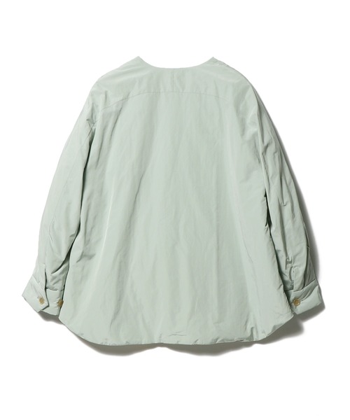 ESTNATION（エストネーション）の「ESTNATION / 中綿ショートブルゾン（ダウンジャケット/コート・レディース・アイボリー/クリアグリーン・38/36）」の11枚目の写真