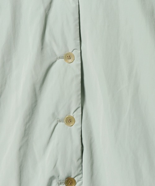 ESTNATION（エストネーション）の「ESTNATION / 中綿ショートブルゾン（ダウンジャケット/コート・レディース・アイボリー/クリアグリーン・38/36）」の6枚目の写真