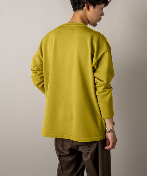 GLOSTER(グロスター)の「【GLOSTER/グロスター】ウォッシャブル プルオーバー クルーネックニット(ニット/セーター・メンズ・イエロー/グリーン/グレー・MEDIUM/LARGE)」の14枚目の写真