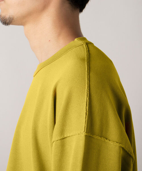 GLOSTER(グロスター)の「【GLOSTER/グロスター】ウォッシャブル プルオーバー クルーネックニット(ニット/セーター・メンズ・イエロー/グリーン/グレー・MEDIUM/LARGE)」の15枚目の写真