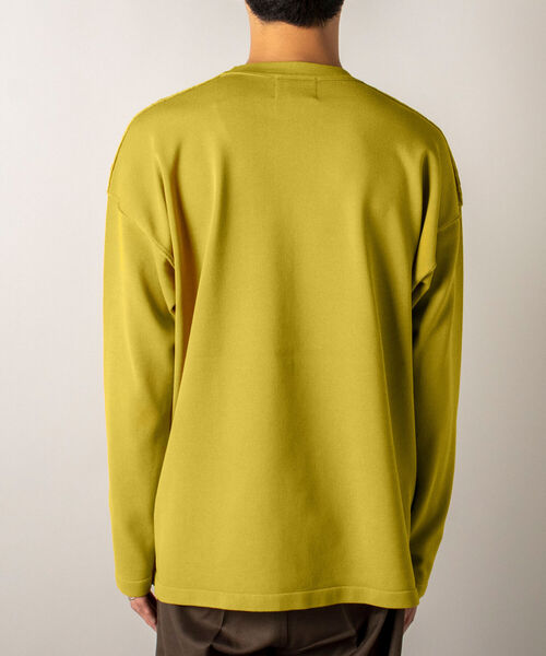 GLOSTER(グロスター)の「【GLOSTER/グロスター】ウォッシャブル プルオーバー クルーネックニット(ニット/セーター・メンズ・イエロー/グリーン/グレー・MEDIUM/LARGE)」の19枚目の写真