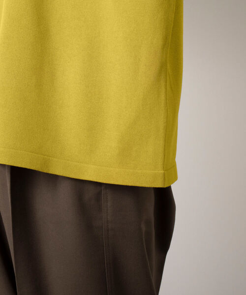 GLOSTER(グロスター)の「【GLOSTER/グロスター】ウォッシャブル プルオーバー クルーネックニット(ニット/セーター・メンズ・イエロー/グリーン/グレー・MEDIUM/LARGE)」の21枚目の写真