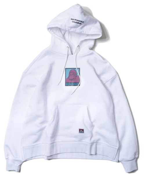 BEN DAVIS（ベンデイビス）の「《BEN DAVIS》LADIES PARKA（パーカー・レディース・チャコール/カーキ/ホワイト・MEDIUM/LARGE）」の2枚目の写真