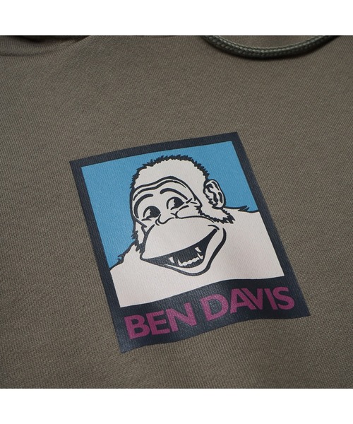 BEN DAVIS（ベンデイビス）の「《BEN DAVIS》LADIES PARKA（パーカー・レディース・チャコール/カーキ/ホワイト・MEDIUM/LARGE）」の4枚目の写真