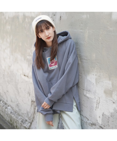 BEN DAVIS（ベンデイビス）の「《BEN DAVIS》LADIES PARKA（パーカー・レディース・チャコール/カーキ/ホワイト・MEDIUM/LARGE）」の12枚目の写真
