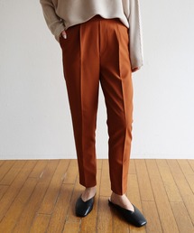 ストレッチハイウエストテーパードパンツ