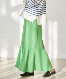 green label relaxing | マーメイド ライン スカート ドット(スカート)