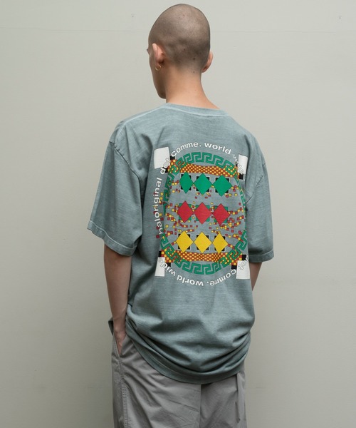 bal(バル)の「【2022春夏】echo T(Tシャツ/カットソー・レディース・グレー/ブラック/ホワイト・X-LARGE/MEDIUM/SMALL/LARGE)」の3枚目の写真