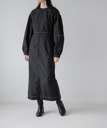 yuw | ハイショクステッチワンピース　259713(ワンピース)