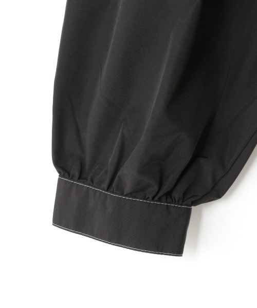 yuw（ユウ）の「ハイショクステッチワンピース　259713（ワンピース・レディース・ブラック/ベージュ・FREE）」の11枚目の写真