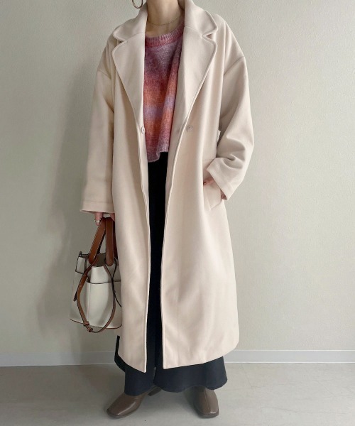 Bab（バブ）の「グラデーションショートニットプルオーバー（ニット/セーター・レディース・ピンク/ブルー・FREE）」の12枚目の写真