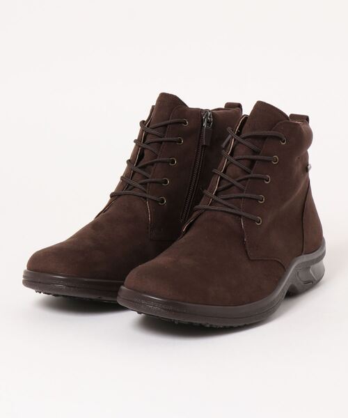 TOPDRY(トップドライ)の「【入荷禁止】トップドライ GORE-TEX 防水 ブーツ(TDY3836/DBR)(ブーツ・メンズ・ダークブラウン・24.5cm/25.5cm/25.0cm/26.0cm/27.0cm/26.5cm/28.0cm)」の1枚目の写真