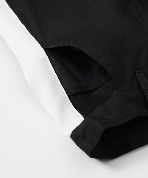 X-girl（エックスガール）の「SIDE LINE WORK PANTS/サイドラインパンツ/ワークパンツ（その他パンツ・レディース・ブラック/ベージュ/ライトパープル・S/M/XS）」の6枚目の写真