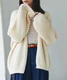 ボリュームカーディガン