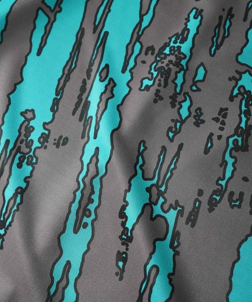 SHAREEF（シャリーフ）の「BRUSH PAINT TUNKTOP（タンクトップ・メンズ・ライトブルー/パープル/ターコイズブルー・1/2）」の9枚目の写真