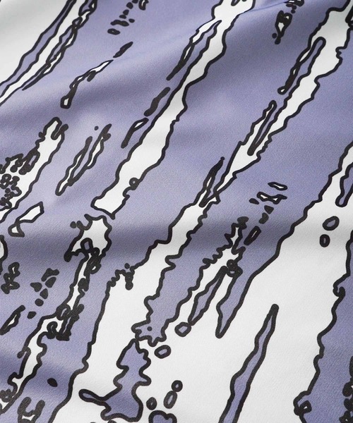 SHAREEF（シャリーフ）の「BRUSH PAINT TUNKTOP（タンクトップ・メンズ・ライトブルー/パープル/ターコイズブルー・1/2）」の12枚目の写真