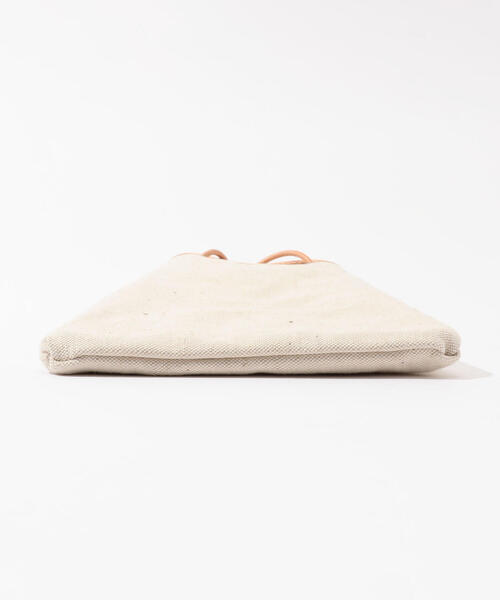 TOMORROWLAND (トゥモローランド)の「【別注】AMIACALVA×TOMORROWLAND コットンリネンキャンバスミニバッグ(エコバッグ/サブバッグ・メンズ・ホワイト系その他・FREE)」の8枚目の写真