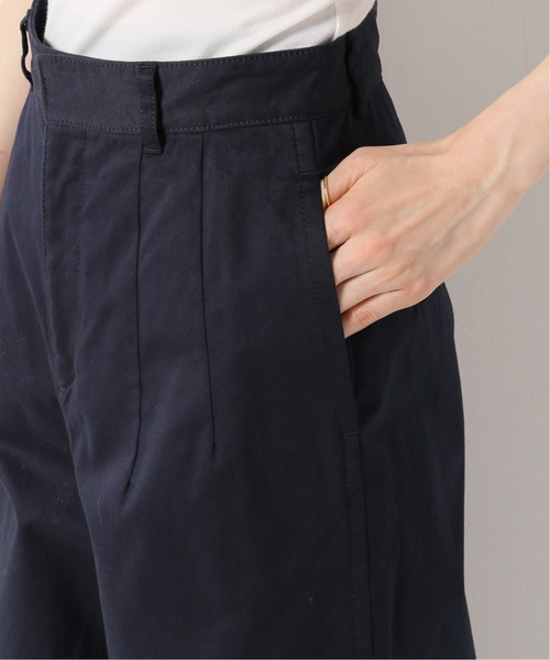 IENA（イエナ）の「コットンサテンワイドチノパンツ（チノパンツ