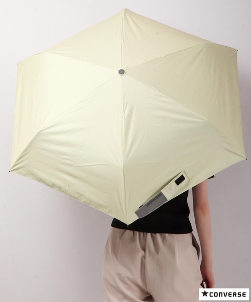 innovator(イノベーター)の「innovator 晴雨兼用自動開閉傘 55cm(折りたたみ傘・レディース・グリーン/オレンジ/ブルー系その他/ブルー/ブラック/B/C/A・55)」の7枚目の写真