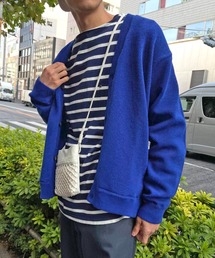 CIAOPANIC | 【ユニセックスアイテム】鹿の子編みコットンニットカーディガン(カーディガン/ボレロ)